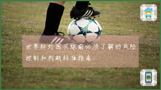 世界杯外围买球前必须了解的风险控制和判断标准指南